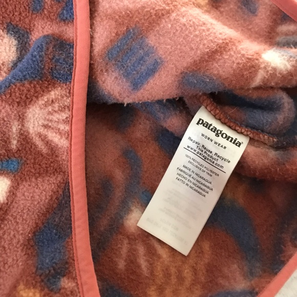 Patagonia Lightweight Synchilla Snap-T in Canyon Block (pattern discontinued) - Picture 6 of 7